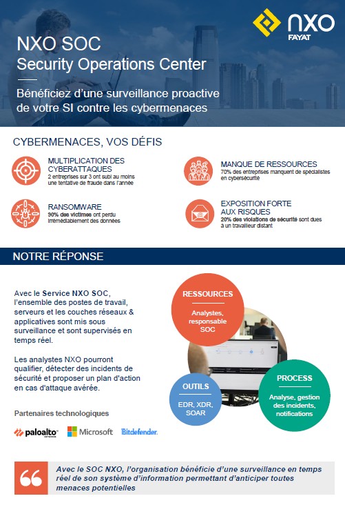 Brochure SOC NXO - Cover
