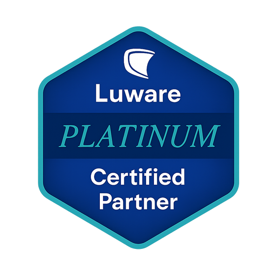 Logo Luware Platinum Partner - NXO