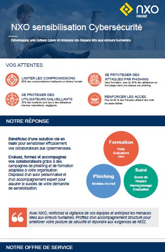 Brochure NXO sensibilisation sécurité - cover